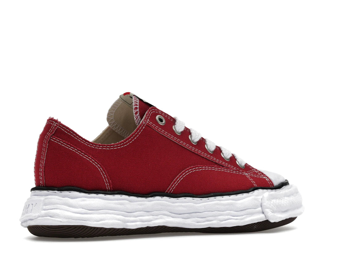 Maison Mihara Yasuhiro Peterson 23 OG Sole Canvas Low Bordeaux