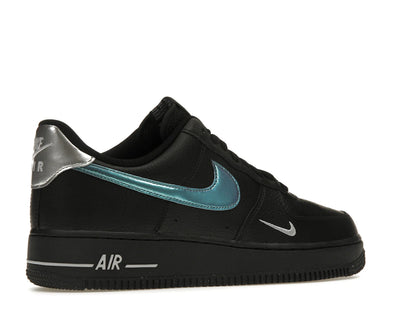Nike Air Force 1 '07 Low Black Blue Lightning