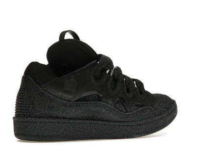 Lanvin Leather Curb Black Glitter