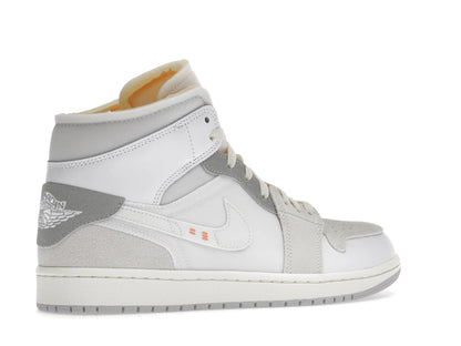 Jordan 1 Mid SE Craft Inside Out White Grey