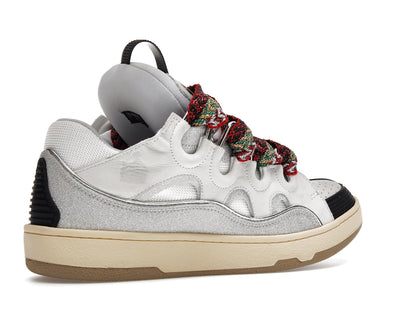 Lanvin Leather Curb White Grey Black