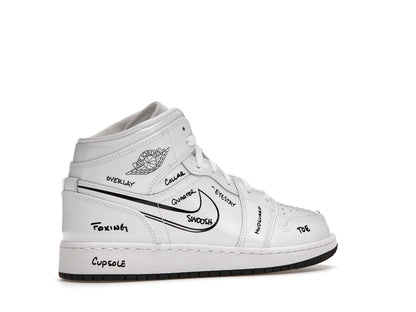 Jordan 1 Mid Schematic
