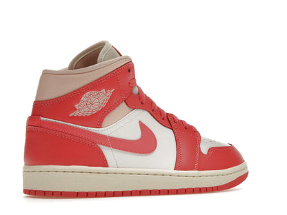 Jordan 1 Mid Strawberries and Cream