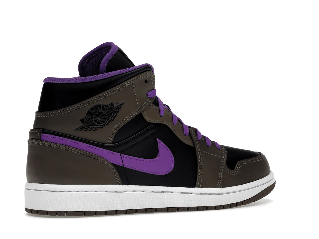 Jordan 1 Mid Purple Mocha