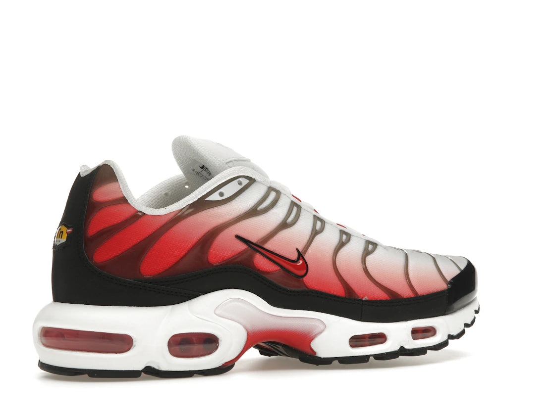 Nike Air Max Plus White Black University Red