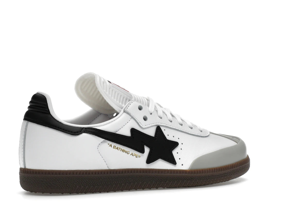 Adidas Samba Bape White Black Gum