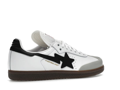 Adidas Samba Bape White Black Gum