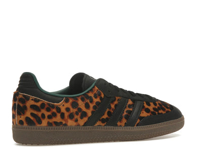 adidas Samba OG Black Green Leopard