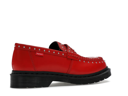 Dr. Martens Studded Penton Loafer Supreme Red