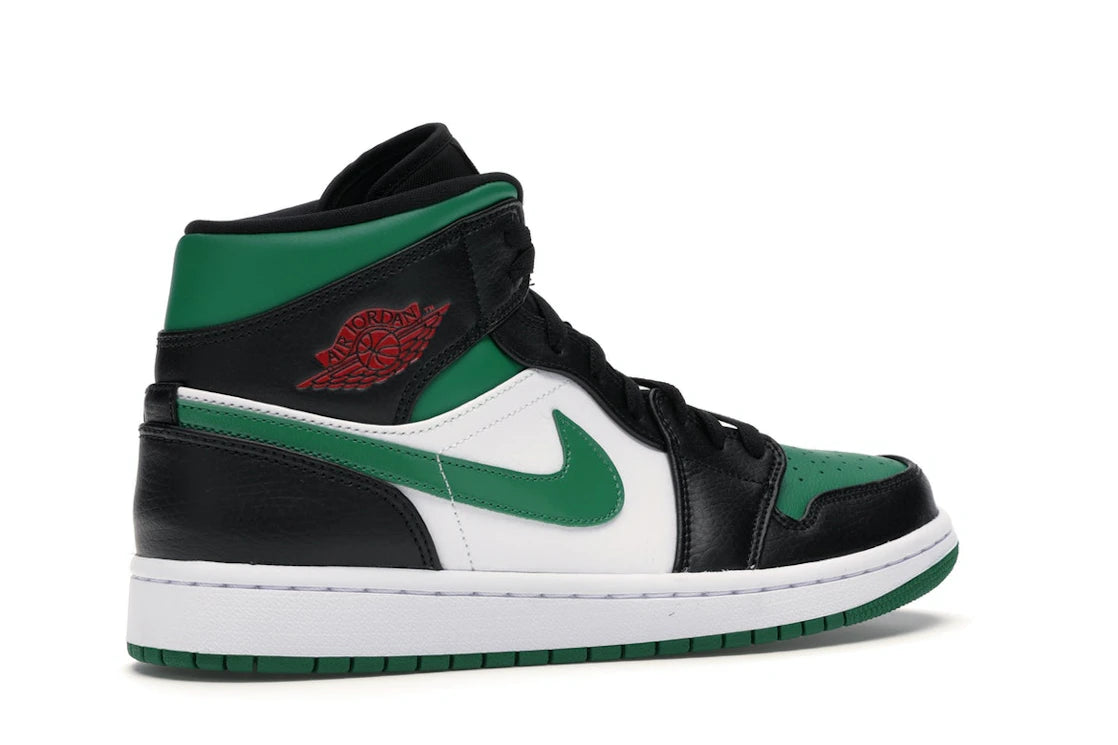 Jordan 1 Mid Green Toe