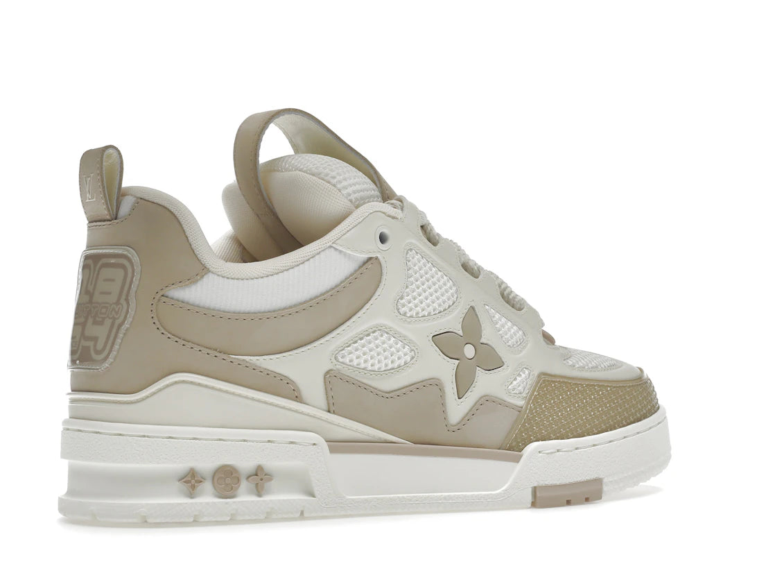 Louis Vuitton LV Skate Sneaker Beige White