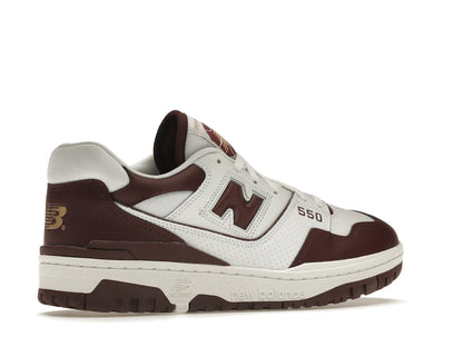 New Balance 550 White Burgundy