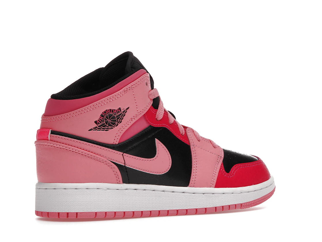 Jordan 1 Mid Coral Chalk