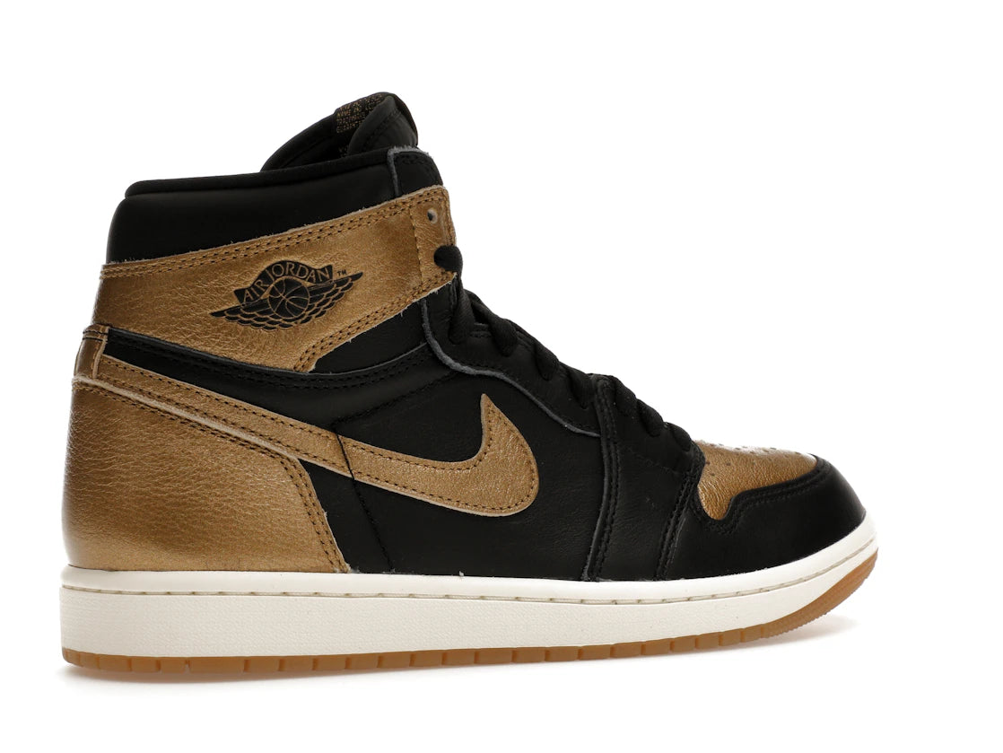 Jordan 1 Retro High OG Black Metallic Gold