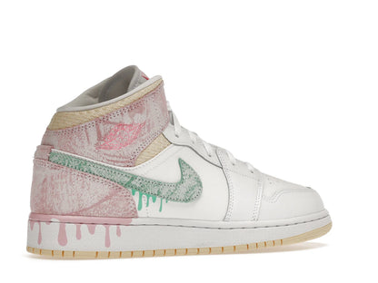 Jordan 1 Mid Paint Drip