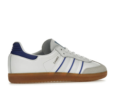 adidas Samba Leather Cloud White Lucid Blue