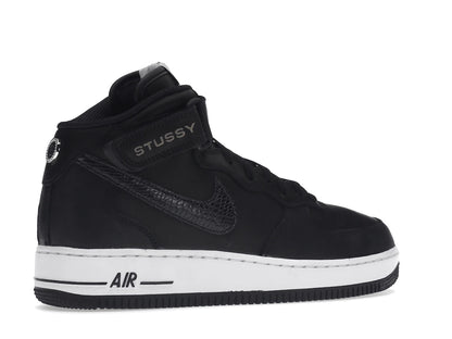 Nike Air Force 1 Mid Stussy Black White