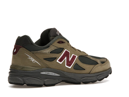 New Balance 990v3 MiUSA Teddy Santis Green Purple