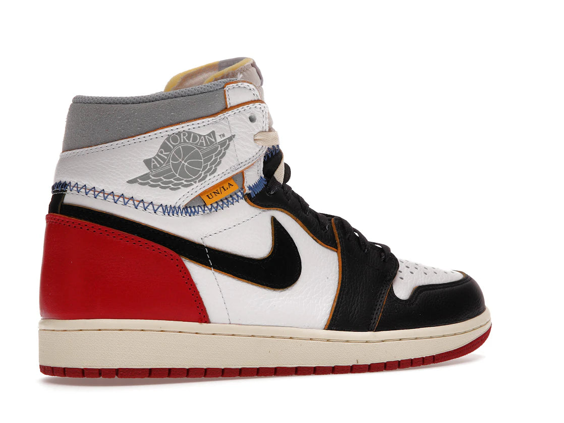 Jordan 1 Retro High Union Los Angeles Black Toe Midweek Heat V2