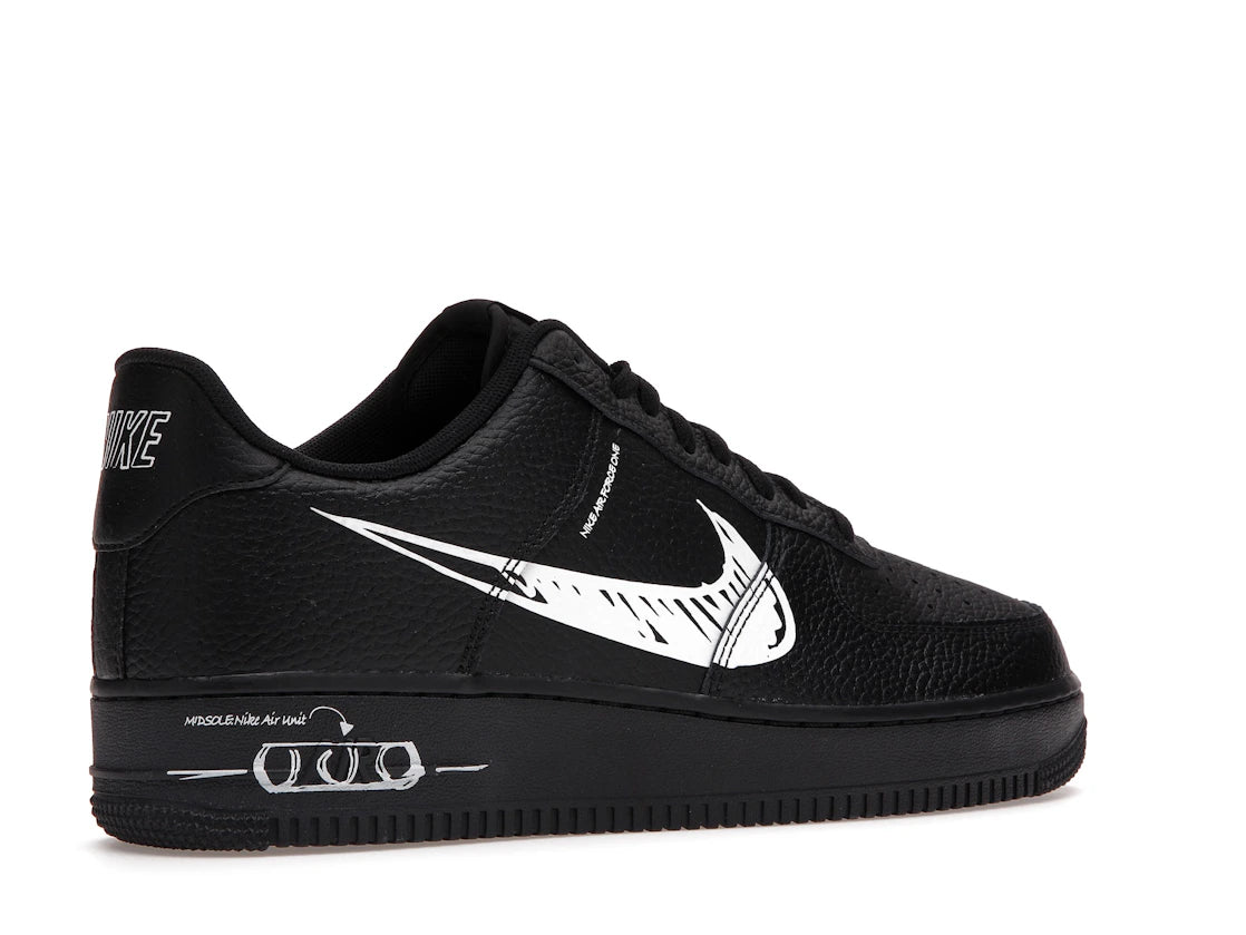 Nike Air Force 1 Low Sketch Black