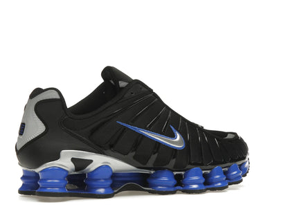 Nike Shox TL Black Racer Blue Metallic Silver