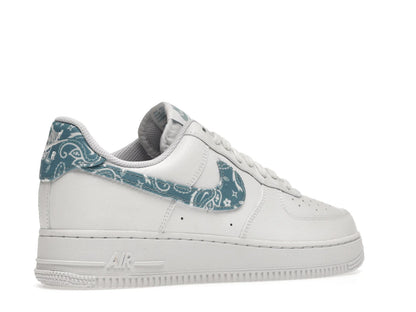 Nike Air Force 1 Low '07 Essential White Worn Blue Paisley
