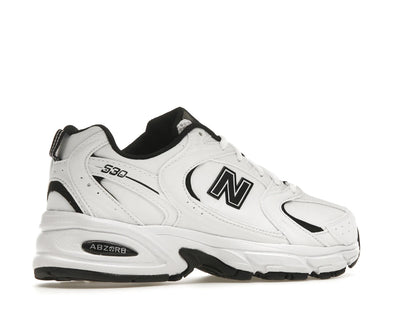 New Balance 530 White Black Leather