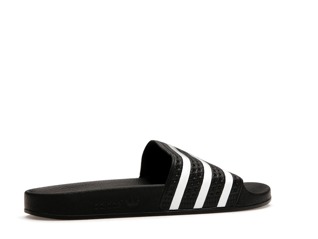 Adidas Adilette Slides Black White