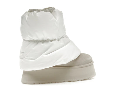 UGG Classic Mini Dipper Puffer Boot White Ceramic