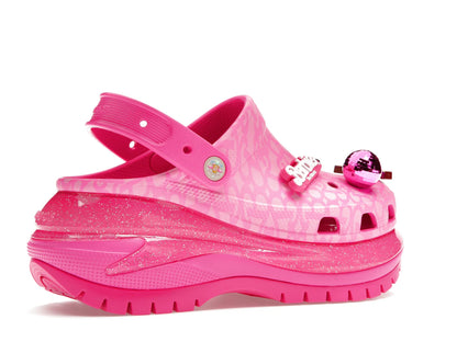 Crocs Classic Mega Crush Clog Barbie The Movie Electric Pink