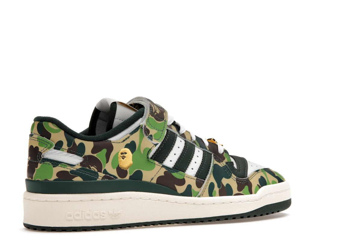 Adidas Forum 84 Low Bape 30th Anniversary Green Camo