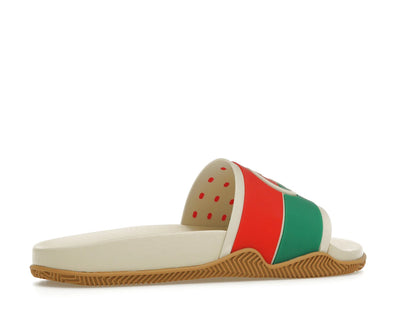Gucci Slides Interlocking G Orange