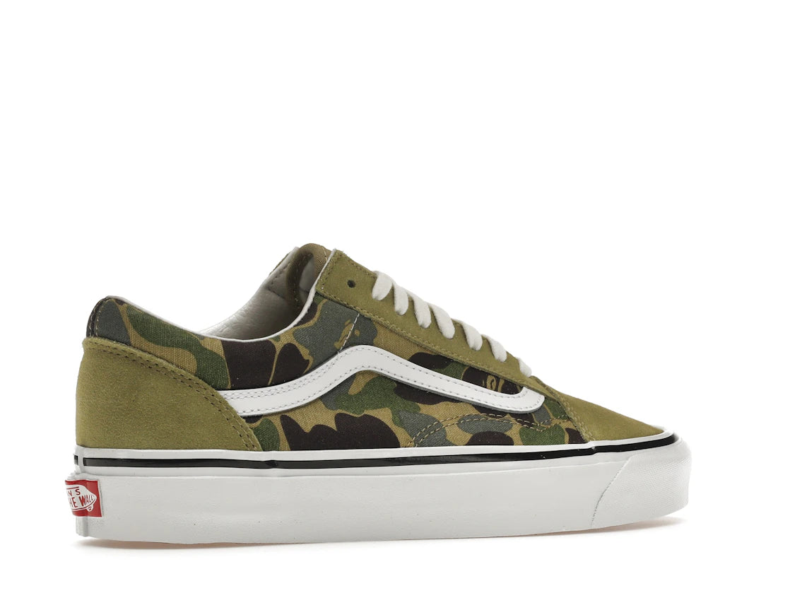 Vans Old Skool 36 DX Bape Green ABC Camo