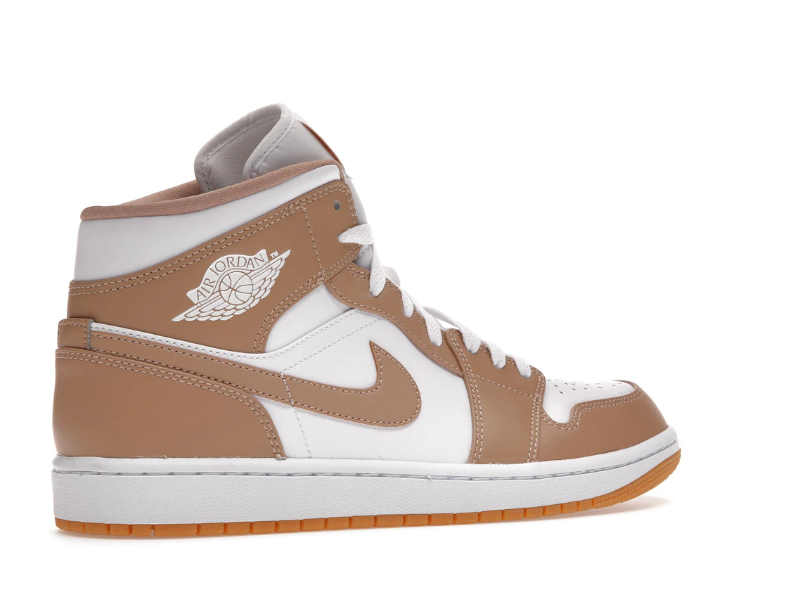 Jordan 1 Mid Tan Gum