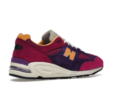 New Balance 990v2 MiUSA Teddy Santis Purple Yellow