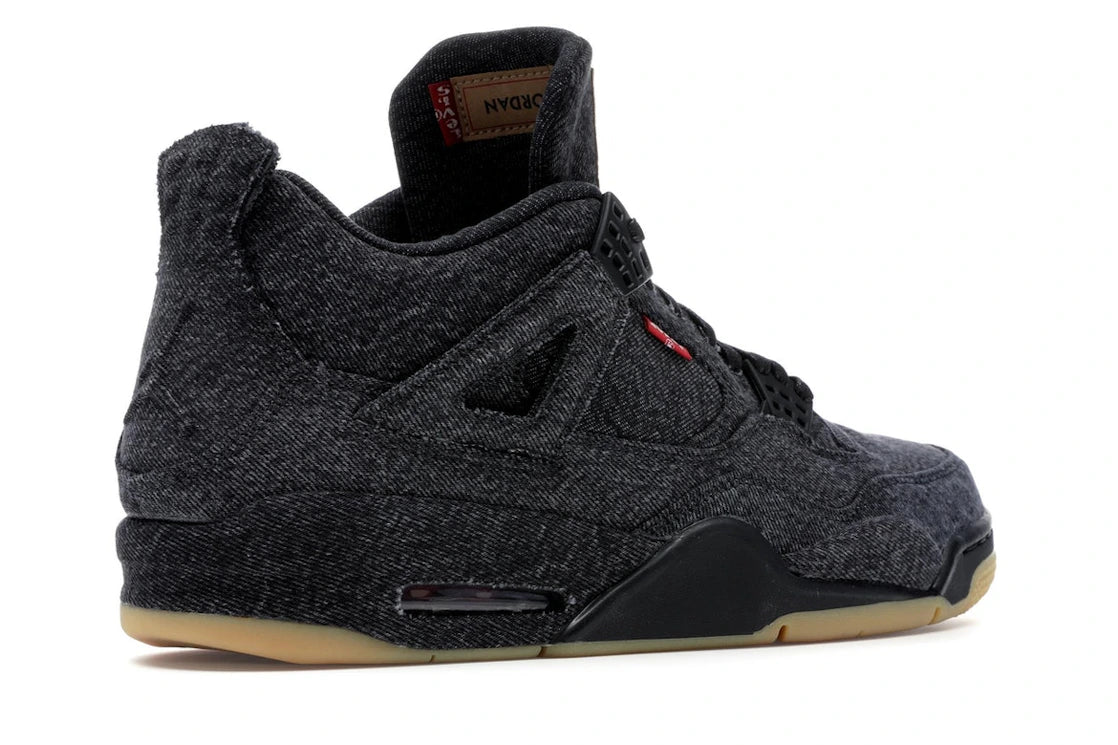 Air Jordan 4 Retro Levi's Black