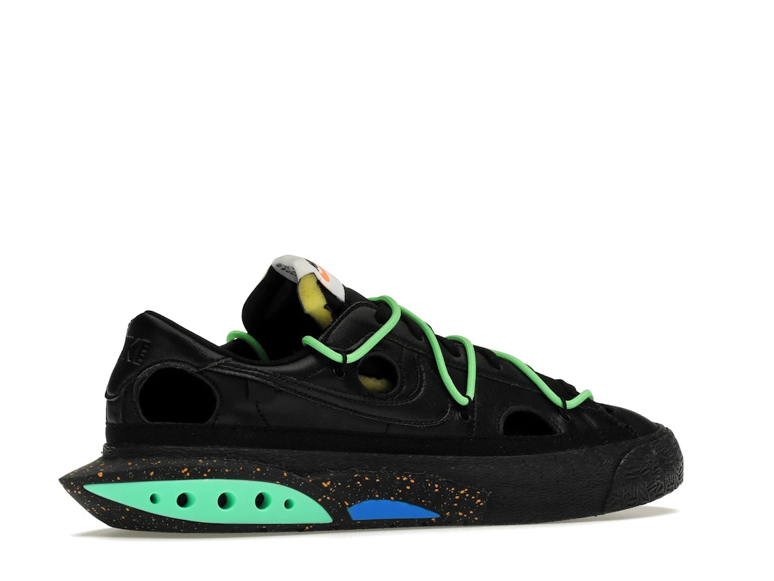 Nike Blazer Low Off-White Black Electro Green