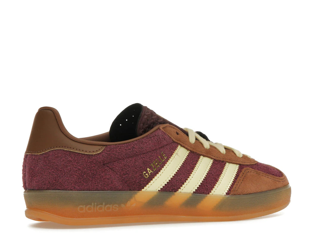 adidas Gazelle Indoor Maroon Almost Yellow