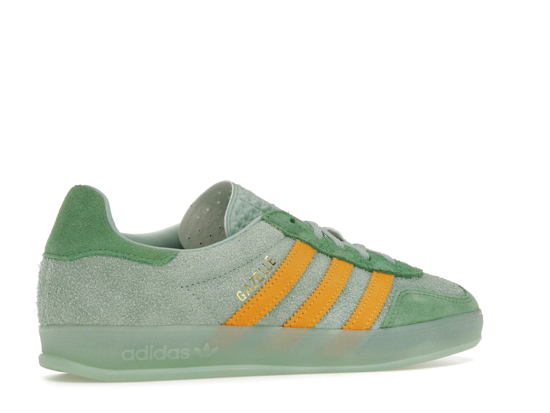 adidas Gazelle Indoor Hazy Green Crew Yellow