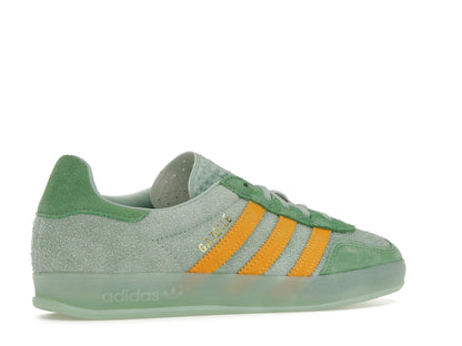 adidas Gazelle Indoor Hazy Green Crew Yellow