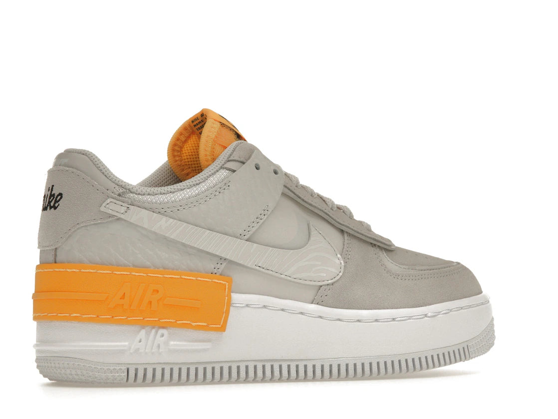 Nike Air Force 1 Low Shadow Vast Grey Laser Orange