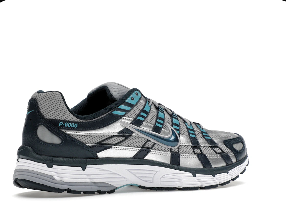 Nike P-6000 Armory Navy Flat Silver
