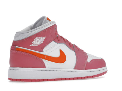 Jordan 1 Mid Pinksicle Safety Orange