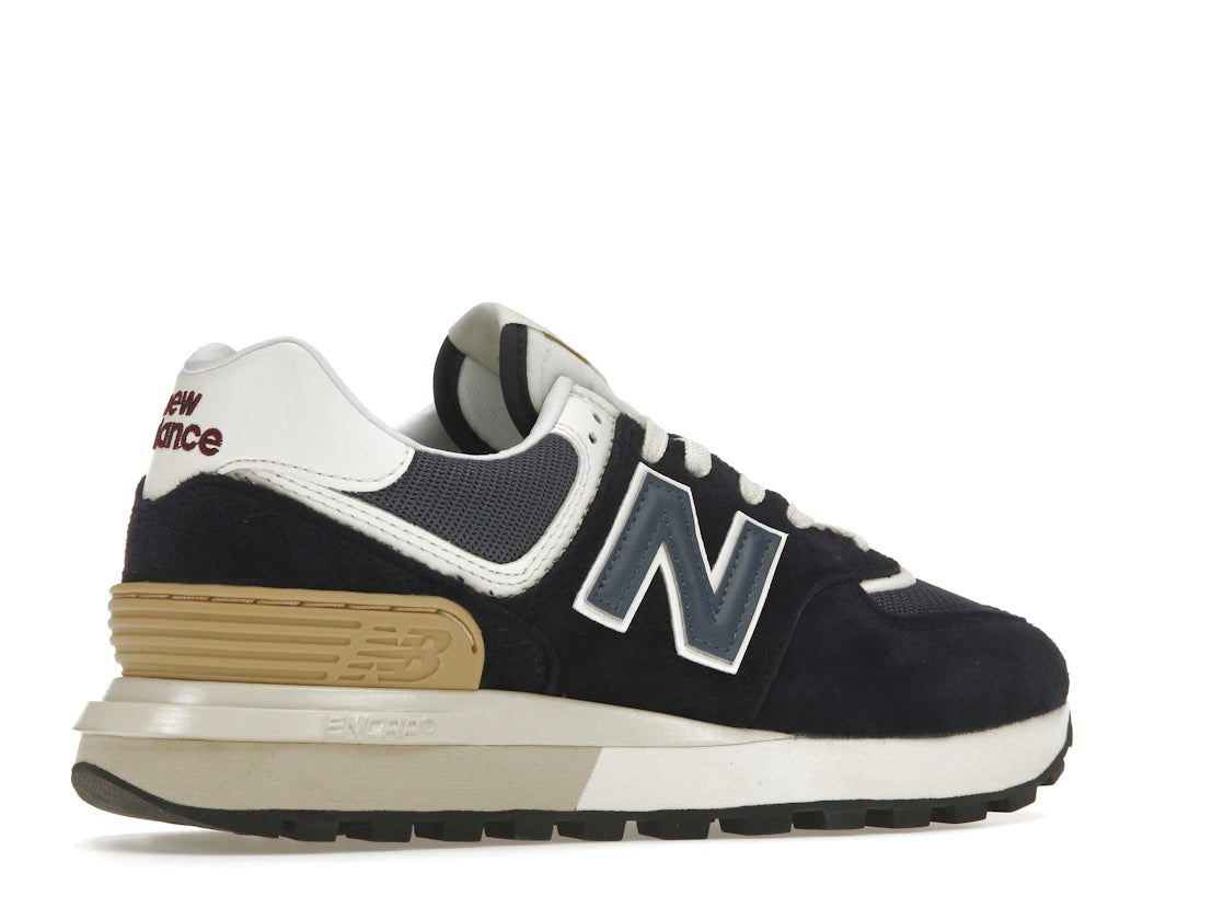 New Balance 574 Navy White Beige