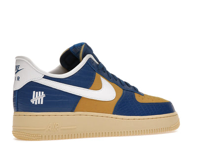 Nike Air Force 1 Low SP Undefeated 5 On It Blue Yellow Croc