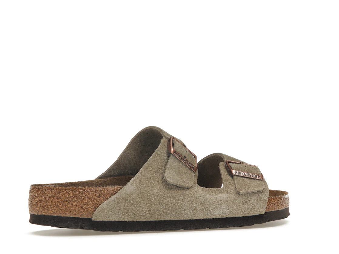 Birkenstock Arizona Soft Footbed Suede Taupe