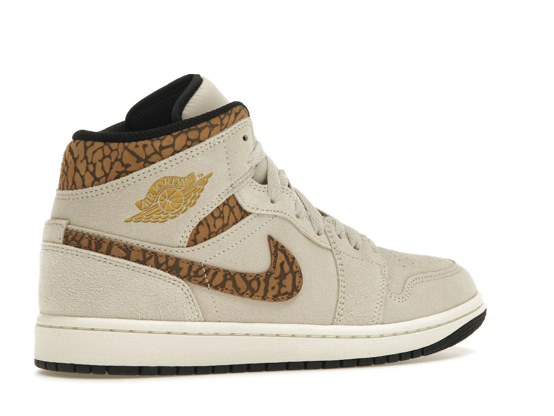 Jordan 1 Mid SE Brown Elephant