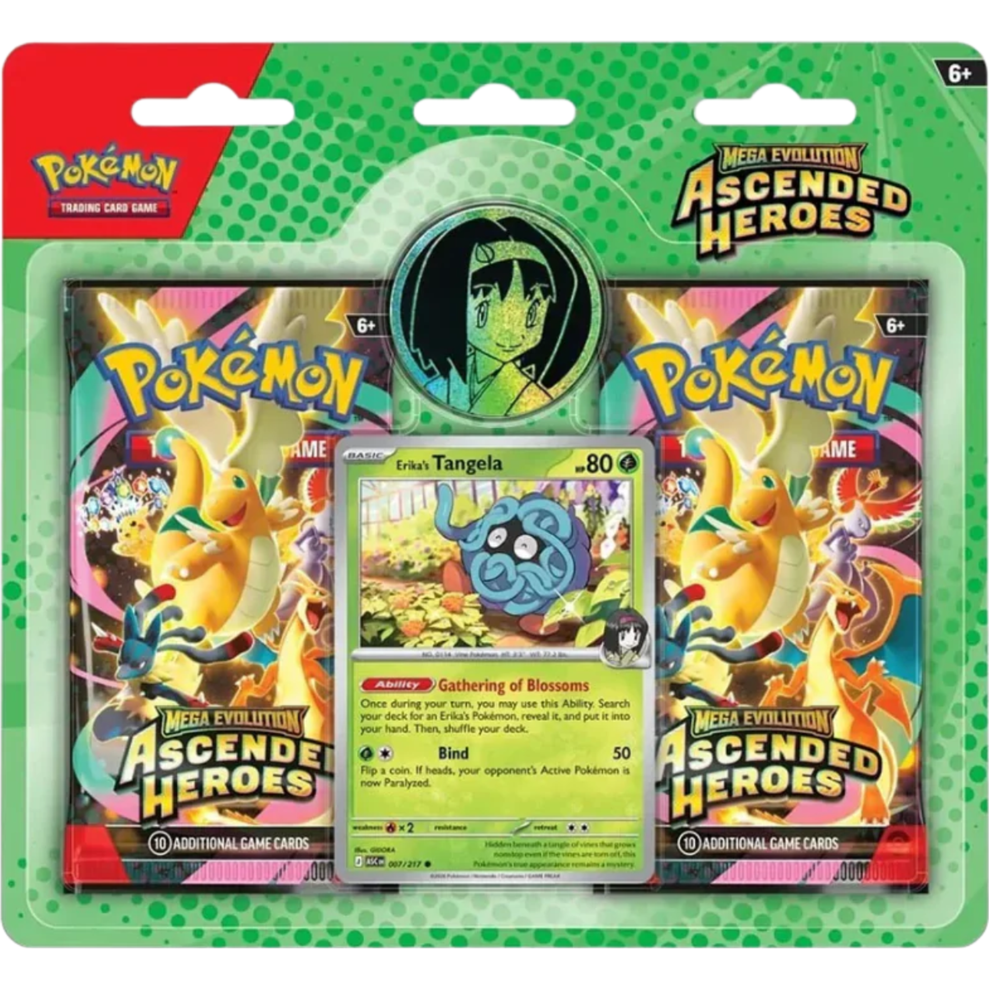 Mega Evolution Ascended Heroes Collection (Erika's Tangela)