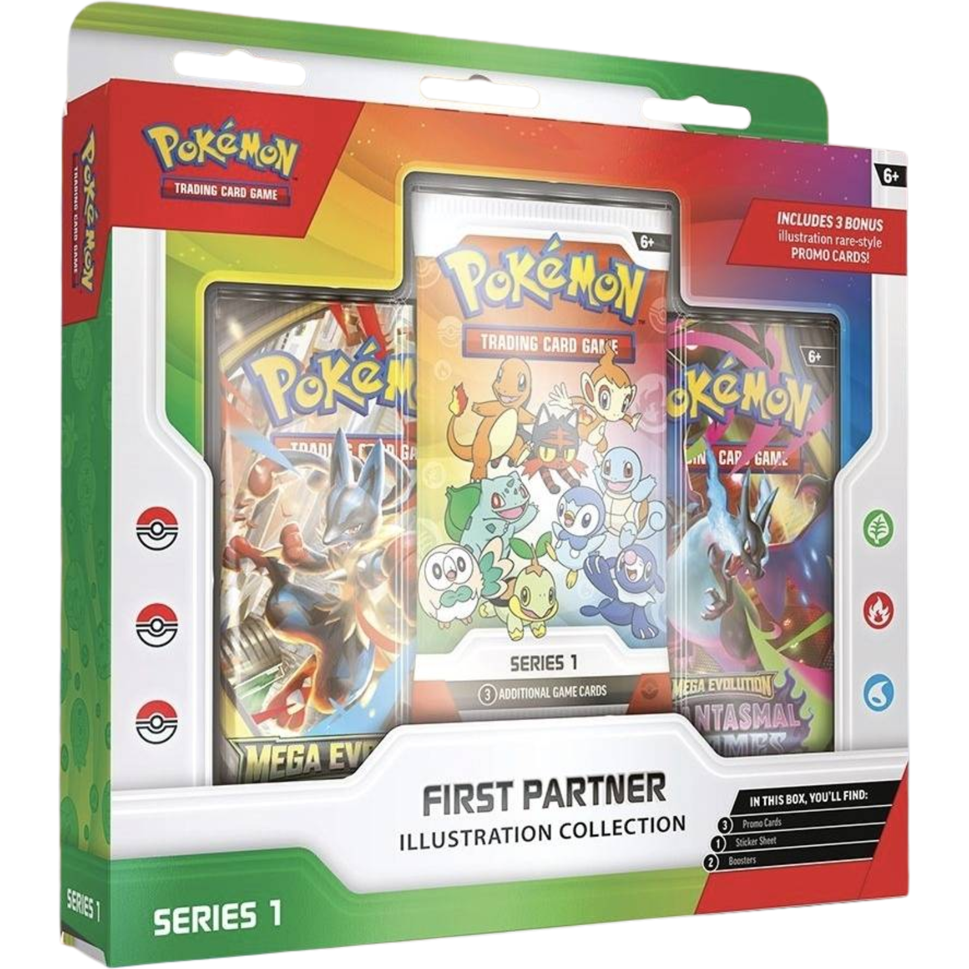 Mega Evolution Ascended Heroes First Partner Collection (Series 1)