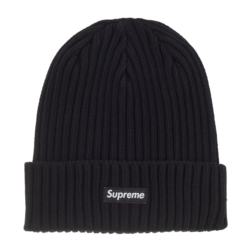 Supreme Overdyed Beanie Black